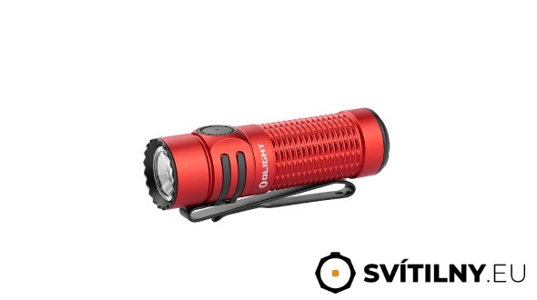 Nabíjecí svítilna Olight Warrior Nano - červená