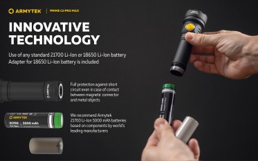 Svítilna Armytek Prime C2 Pro MAX White