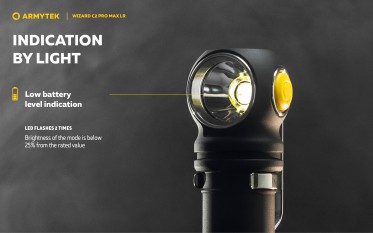 Čelovka Armytek Wizard C2 Pro MAX LR White