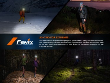 Nabíjecí čelovka Fenix HL18R-T V2.0 - černá