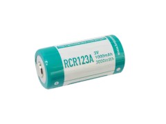 USB-C Keeppower RCR123A 3V 1000 mAh (Li-Ion)